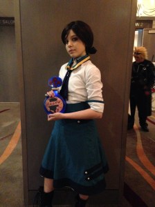 Elizabeth- BioShock Infintie with Vigor Bottle of Salts